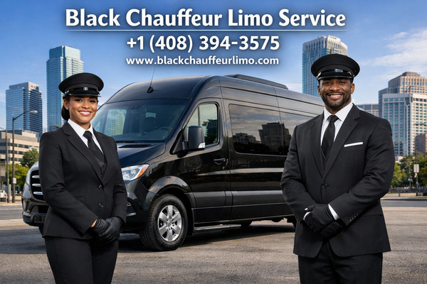 Black Chauffeur Limo Service