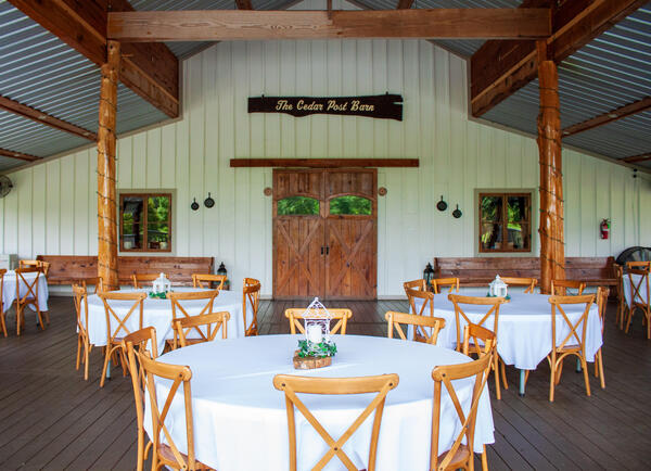 Cedar Post Barn