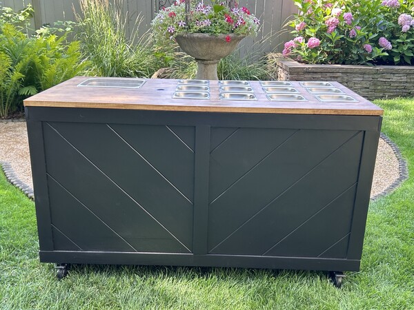 Grazing Bar - Mobile Charcuterie Cart