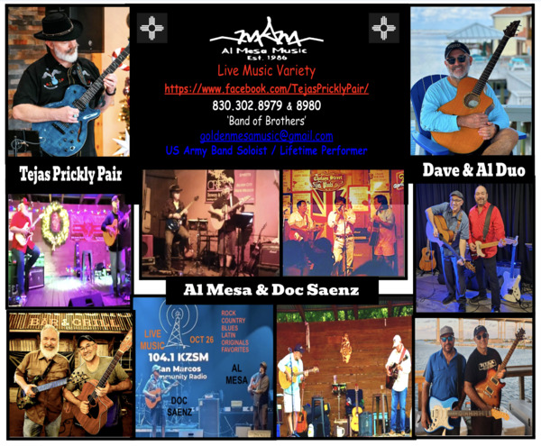 Al Mesa Music dba "Tejas Prickly Pair" / "Dave & Al Duo"