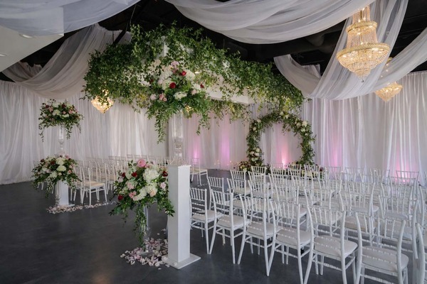 Chandelier Event Venue