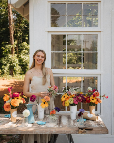 Flower Farm Crowders Mountain