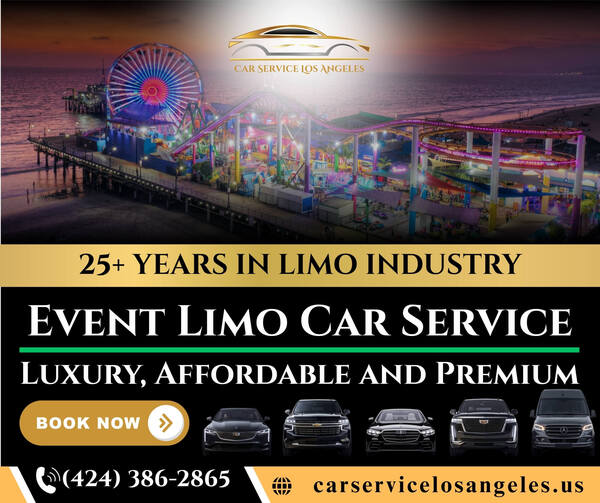 Book Event Limo Service with Car Service Los Angeles
