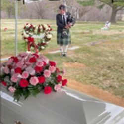 Bagpiper Francis Wallace