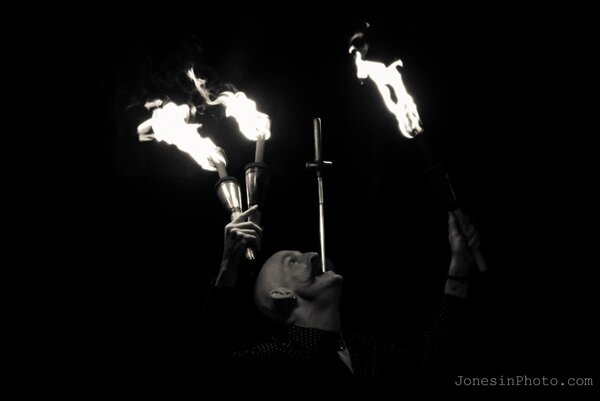 Mr. BIll Berry - Sword Swallower & Variety Performer