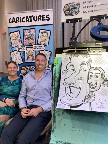 Faces With Frankie Caricatures