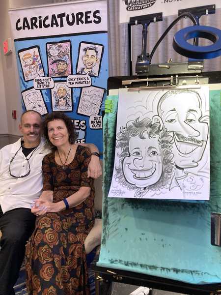 Faces With Frankie Caricatures
