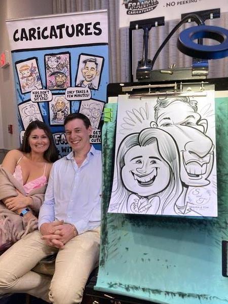 Faces With Frankie Caricatures
