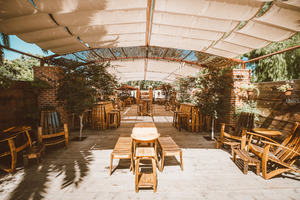 Carhartt Cabin Private Patio