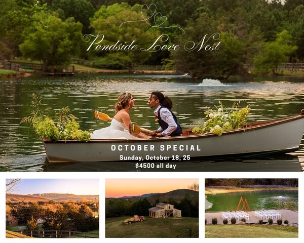 Pondside Love Nest Venue