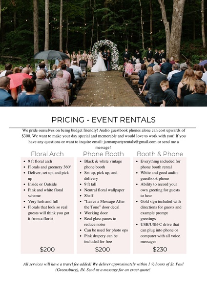 Jarman Party Rentals