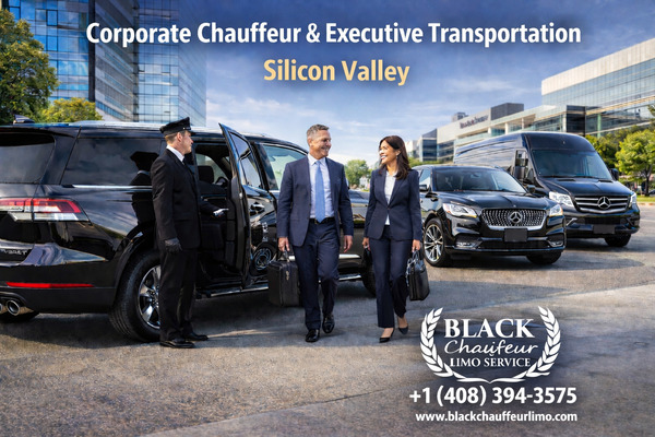 Black Chauffeur Limo Service