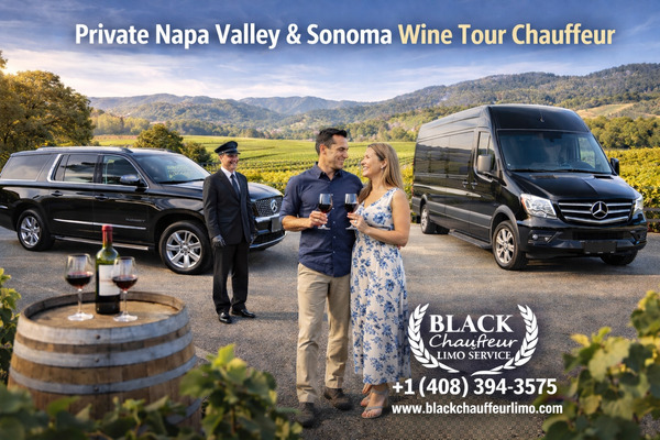 Black Chauffeur Limo Service