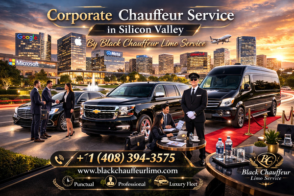 Black Chauffeur Limo Service