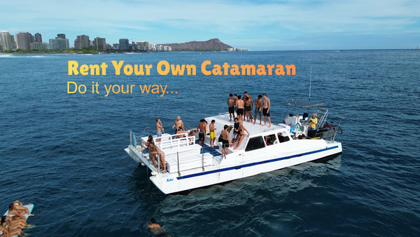 Aukai Catamaran        Your party - Your way!