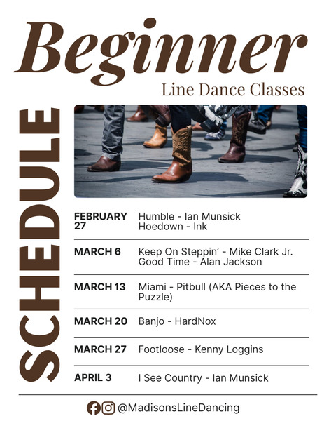 Madison's Line Dancing