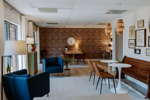 Sun-Filled Studio with Solarium and Private Porch