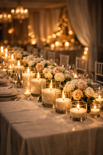 Ember Pour Sand Candle & Ambiance Rentals