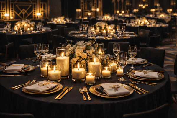 Ember Pour Sand Candle & Ambiance Rentals