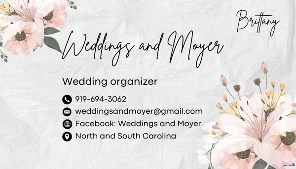 Weddings and Moyer