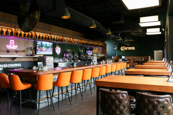 The Banquet Bar - Mahogany