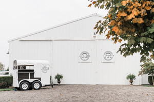 All-White Reception Space