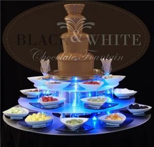 Black & White Chocolate Fountains