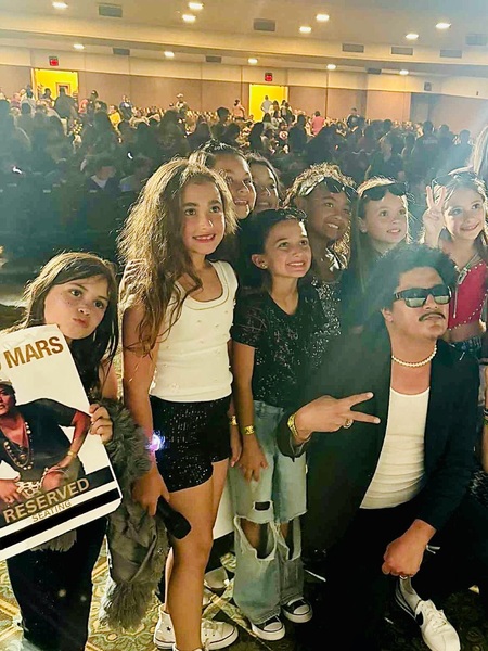 Johnny Rico As Bruno Mars