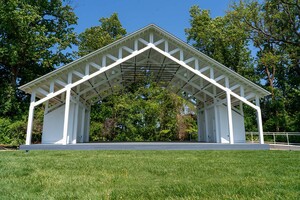 Omi's Pavilion and Root Family Stage