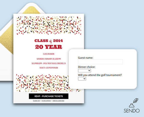 Sendo Invitations