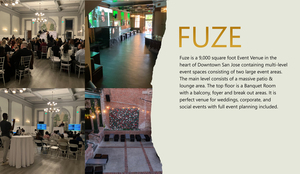 Indoor/Outdoor Corporate Event /Party venue is located in the heart of Downtown San Jose with a mass