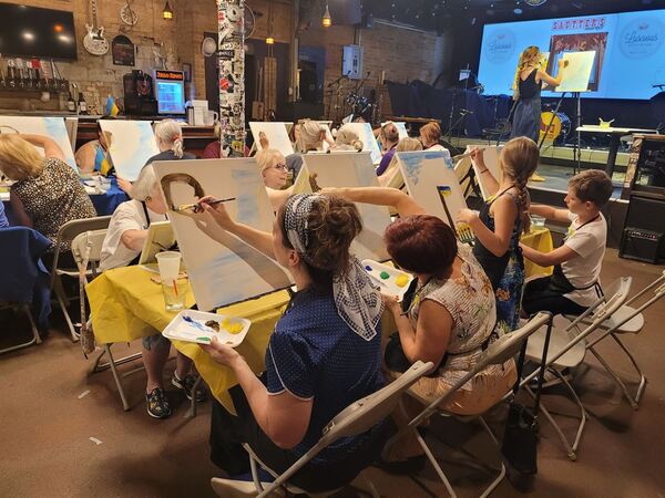 Wine and Canvas Toledo, OH