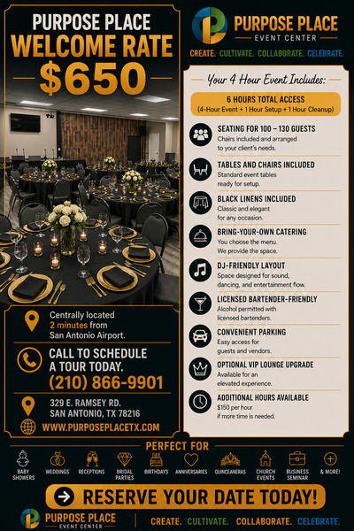 Purpose Place Event Center