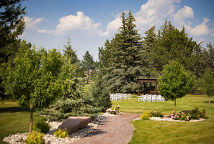 Outdoor Lawns and Clubhouse