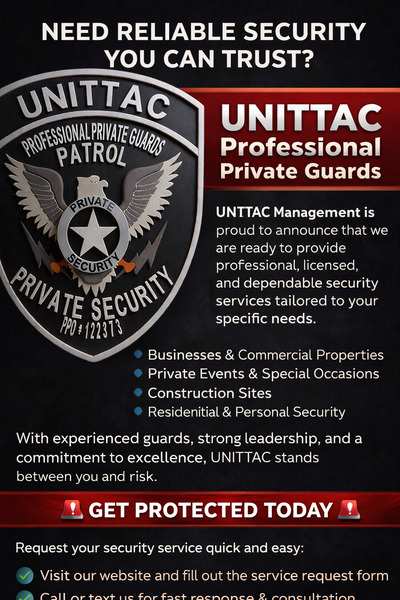 Unittac Professional Private Guards