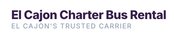 El Cajon Charter Bus Rental