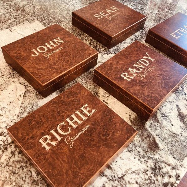 Groovy Groomsmen Gifts | Personalized Groomsmen & Best Man Gifts, Free Engraving