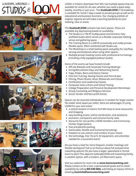 LOOM Coworking, Gallery and Event Space