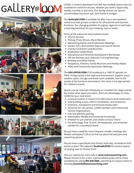 LOOM Coworking, Gallery and Event Space