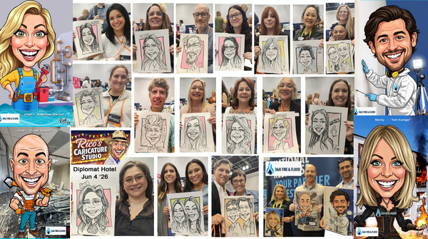 Rico's Caricatures for Events