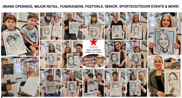 Rico's Caricatures for Events