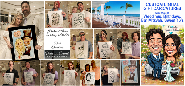 Rico's Caricatures for Events