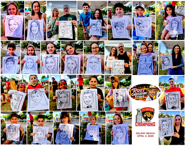 Rico's Caricatures for Events