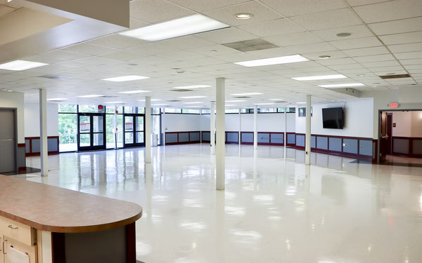 Social Hall at the F. Scott Fitzgerald Theatre: