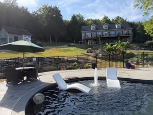 Mountainside Oaisis Saltwater Pool
