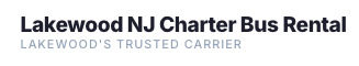 Lakewood NJ Charter Bus Rental