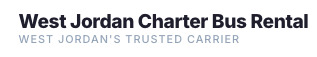 West Jordan Charter Bus Rental