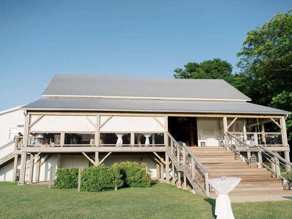 Hidden Vineyard Wedding Barn