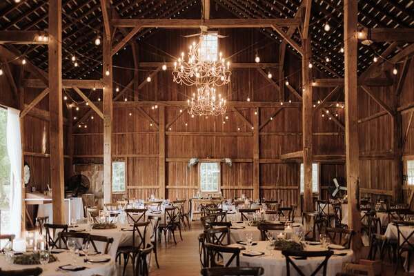 Hidden Vineyard Wedding Barn
