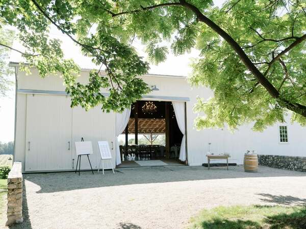 Hidden Vineyard Wedding Barn